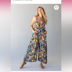 NATURAL LIFE The Chelsea Floral Jumpsuit